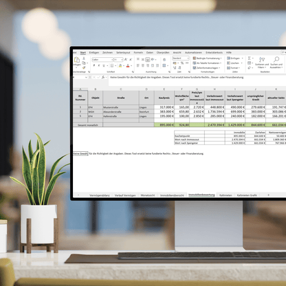 Finanzbilanz 360° – Dein Komplett - Tool zur Dokumentation und Auswertung von Vermögen, Verbindlichkeiten, Einnahmen & Ausgaben - Steffen Schlutt